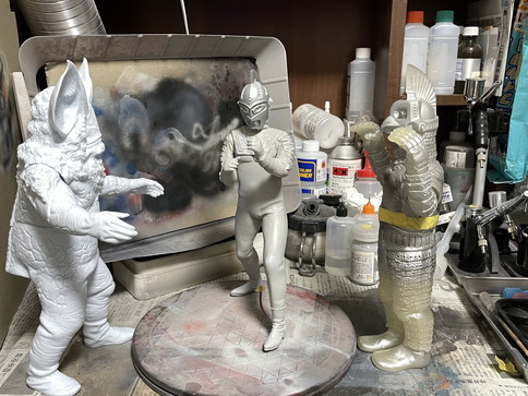 ファルシオン 帰ってきたウルトラマンの制作 その2 途中経過: ヤマーンblog