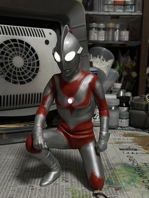 パイロットエース・ウルトラセブンの改修 その3 完成 パイロットエース・ウルトラセブンの改修 その3 完成