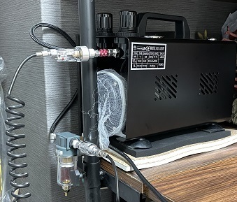 エアブラシコンプレッサー刷新しました!: ヤマーンblog エアブラシコンプレッサー刷新しました!: ヤマーンblog